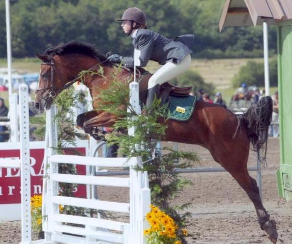 Astryd 15ème CSO D2P junior en 2003